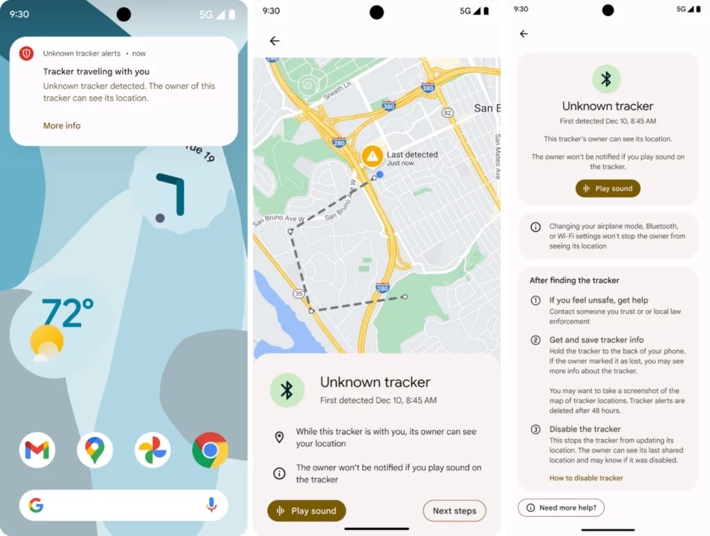 Les AirTags enfin détectés par les smartphones sous Android